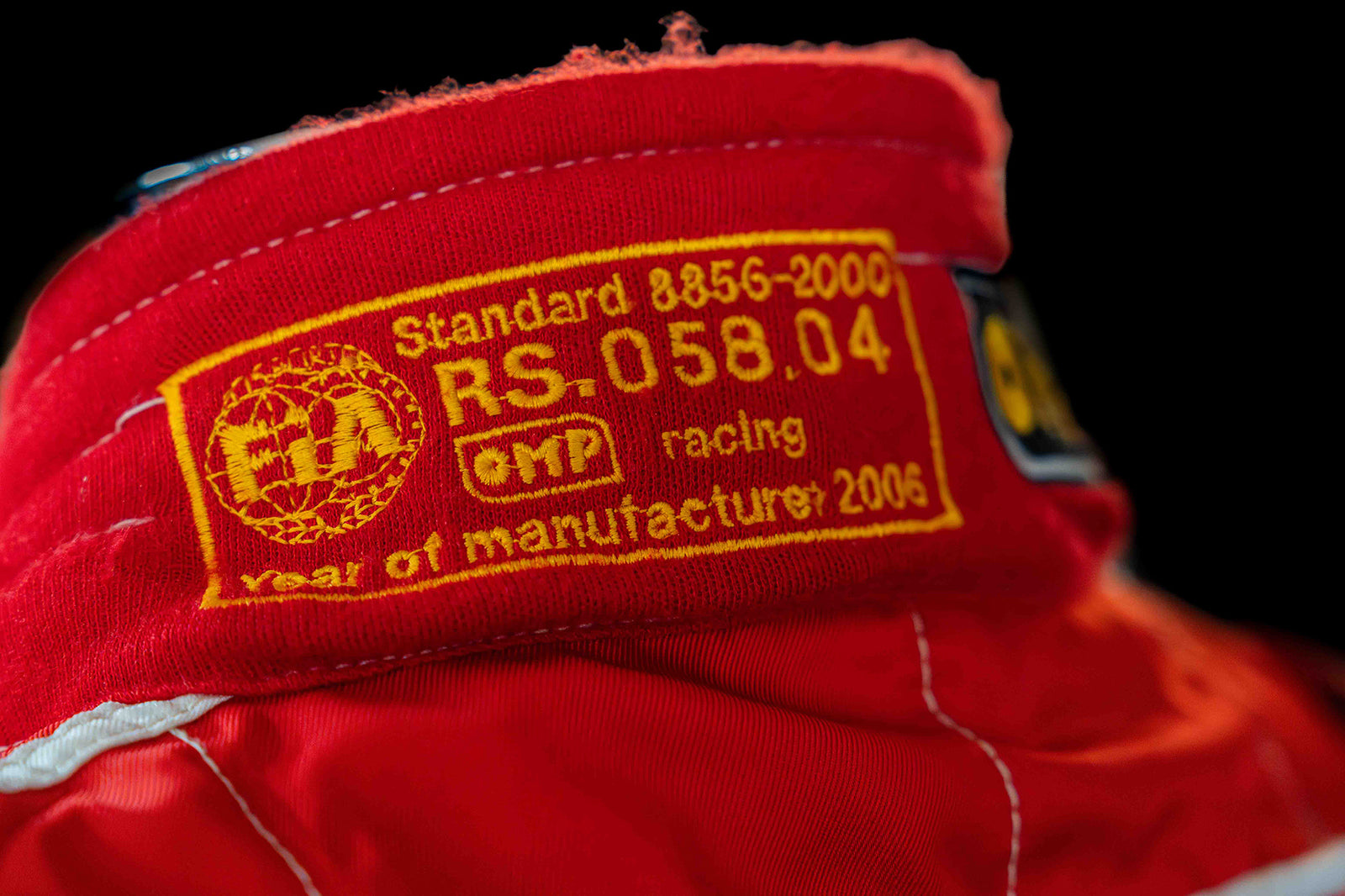 LOT 523 - Michael Schumacher 2006 Race Used Ferrari Suit - Turkey GP