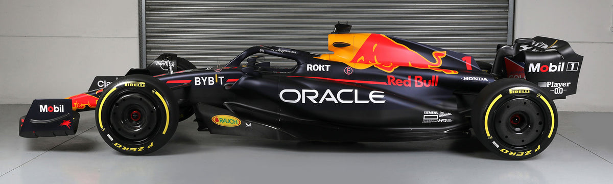 Rb19 Livery Rear Red Bull Racing RB19 Official Show Car