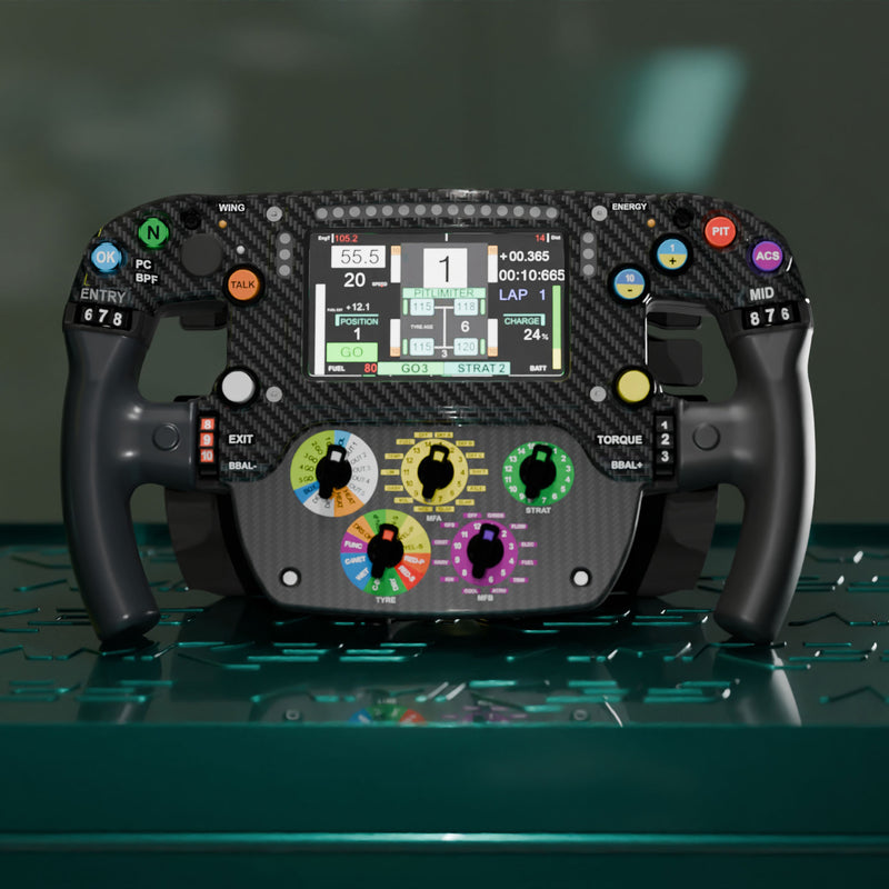 Official 2026 Aston Martin Aramco Formula One™ Team AMR26 1:1 Replica Steering Wheel
