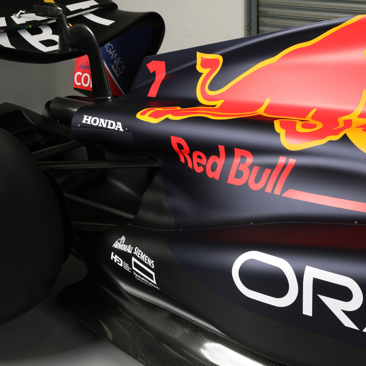 Rb19 Livery Rear Red Bull Racing RB19 Official Show Car