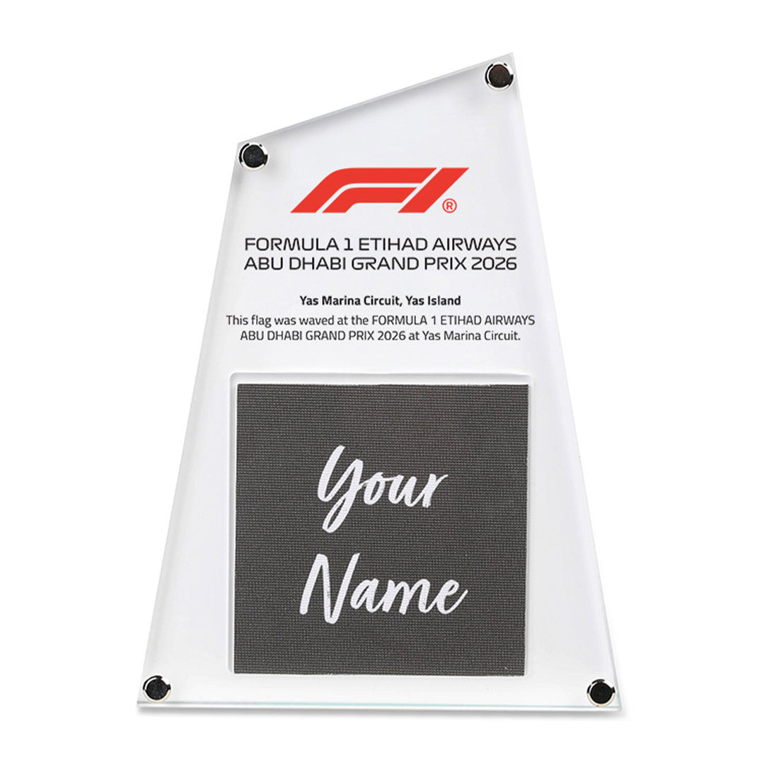 Abu Dhabi GP 2026 Personalised ® Flag