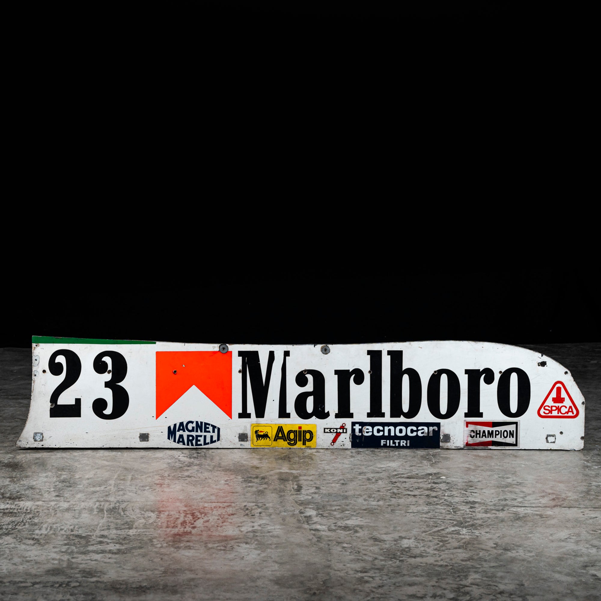Bruno Giacomelli 1981 Alfa Romeo 179B Right-Hand Sidepod