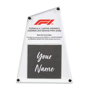 Azerbaijan GP 2026 - Personalised F1® Flag