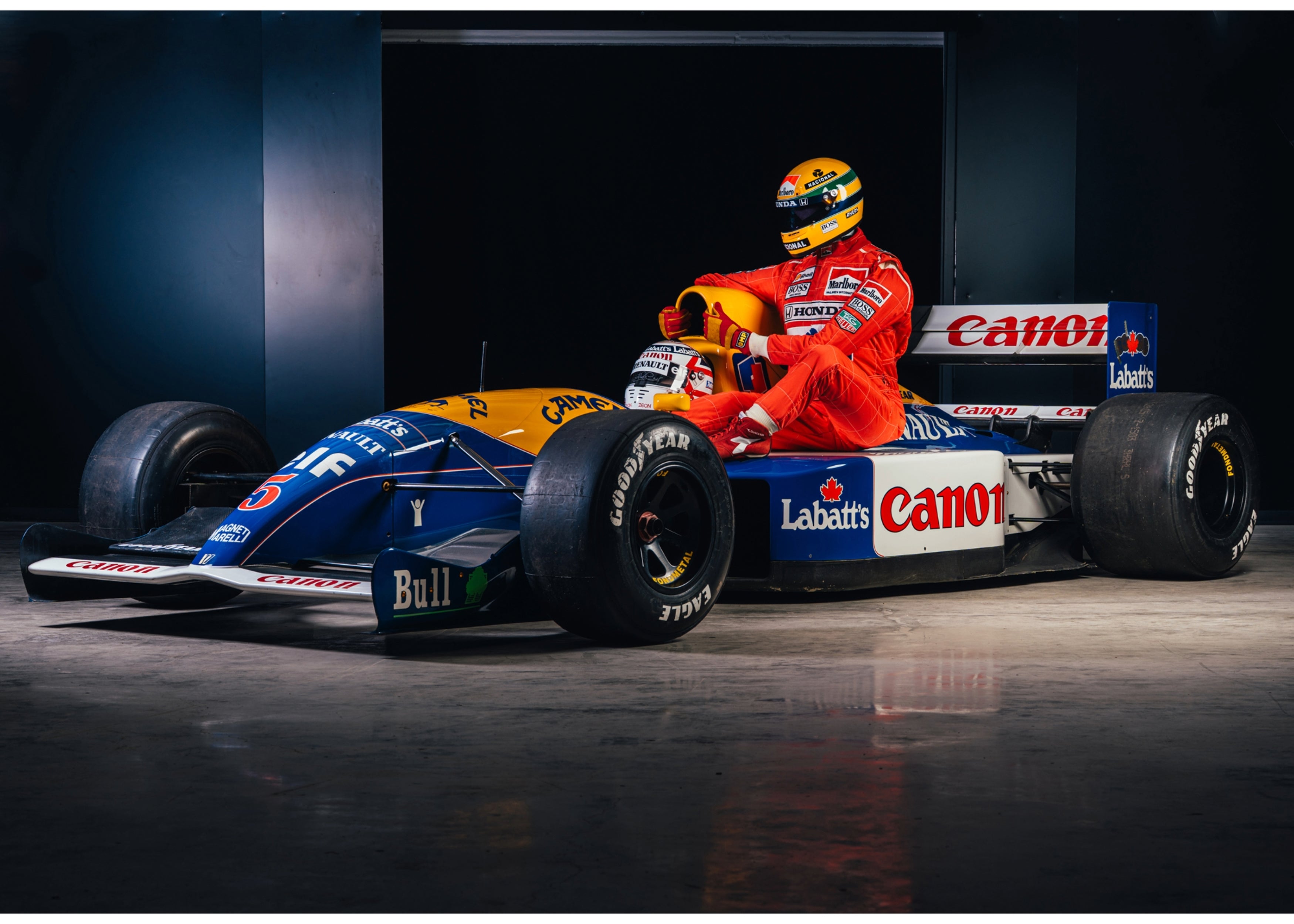 Williams Racing FW14 Senna Taxi Show Car