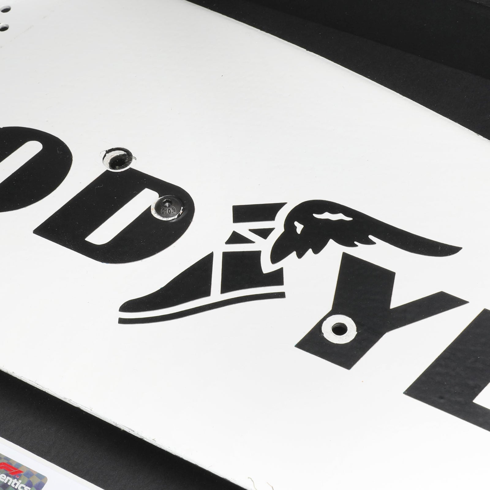 LOT 542 - Alain Prost 1986 McLaren MP4/2C Race Used Front Wing Right Endplate