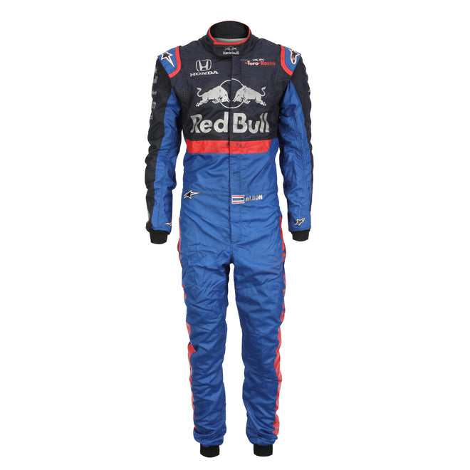 LOT 005 – Alex Albon 2019 Toro Rosso Season Used Suit