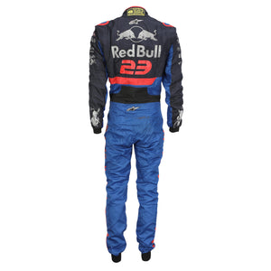 LOT 005 – Alex Albon 2019 Toro Rosso Season Used Suit