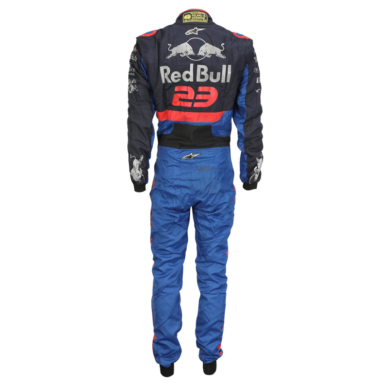 LOT 005 – Alex Albon 2019 Toro Rosso Season Used Suit