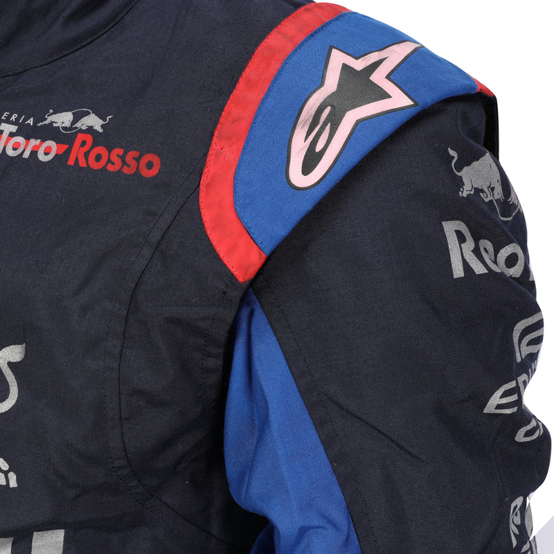 LOT 005 – Alex Albon 2019 Toro Rosso Season Used Suit