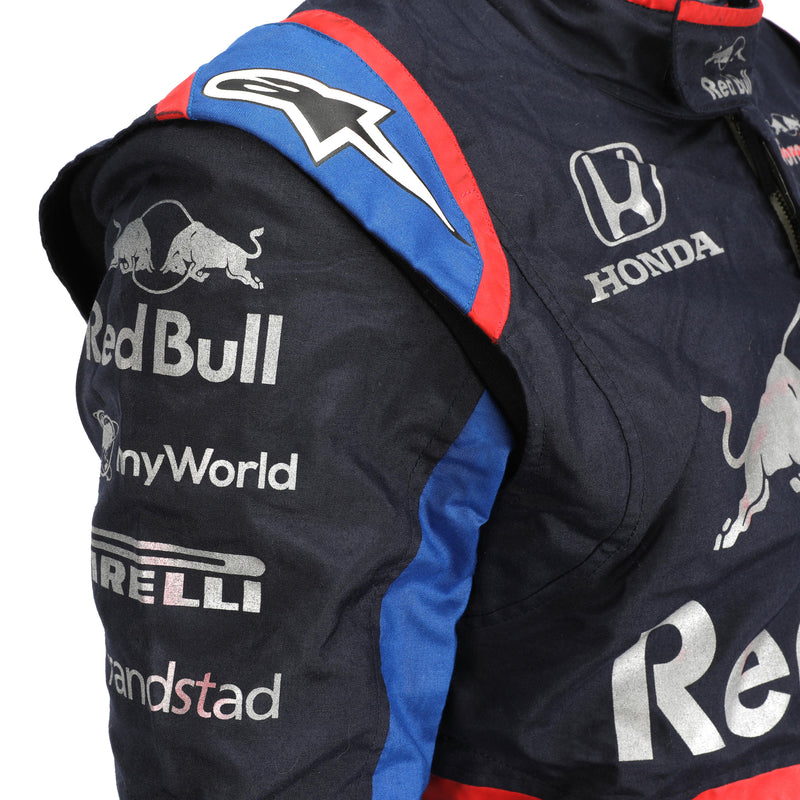 LOT 005 – Alex Albon 2019 Toro Rosso Season Used Suit