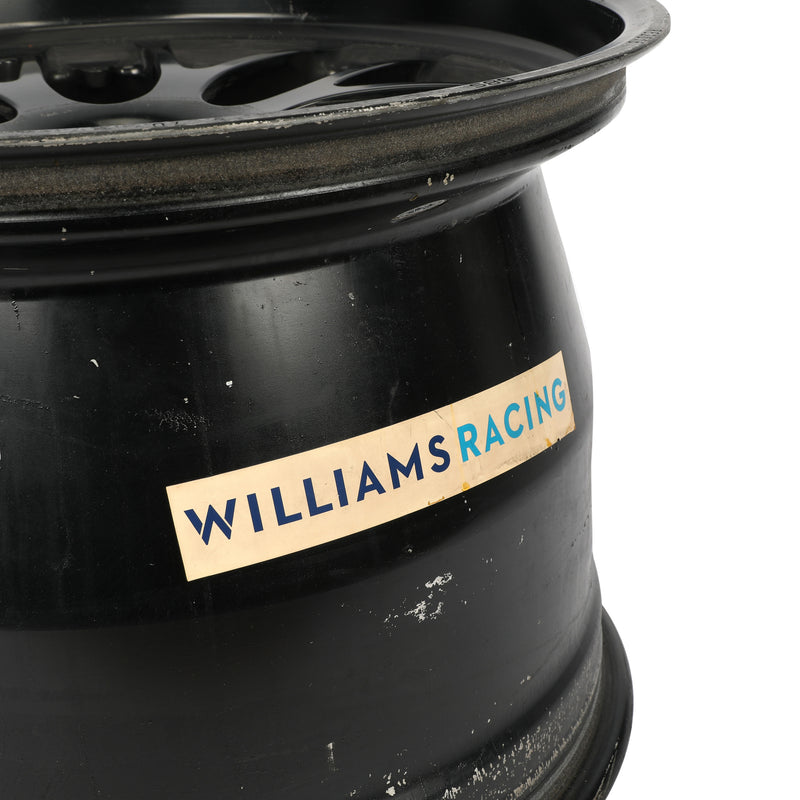 Williams Racing Formula 1 front wheel rim table Alex Albon Las Vegas Grand Prix memorabilia