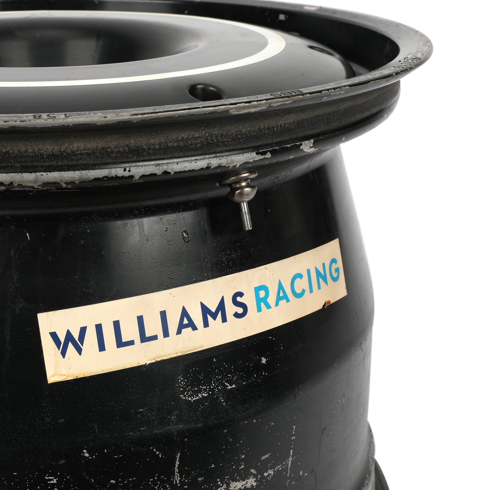 Williams Racing Formula 1 front wheel rim table Alex Albon Azerbaijan Grand Prix memorabilia