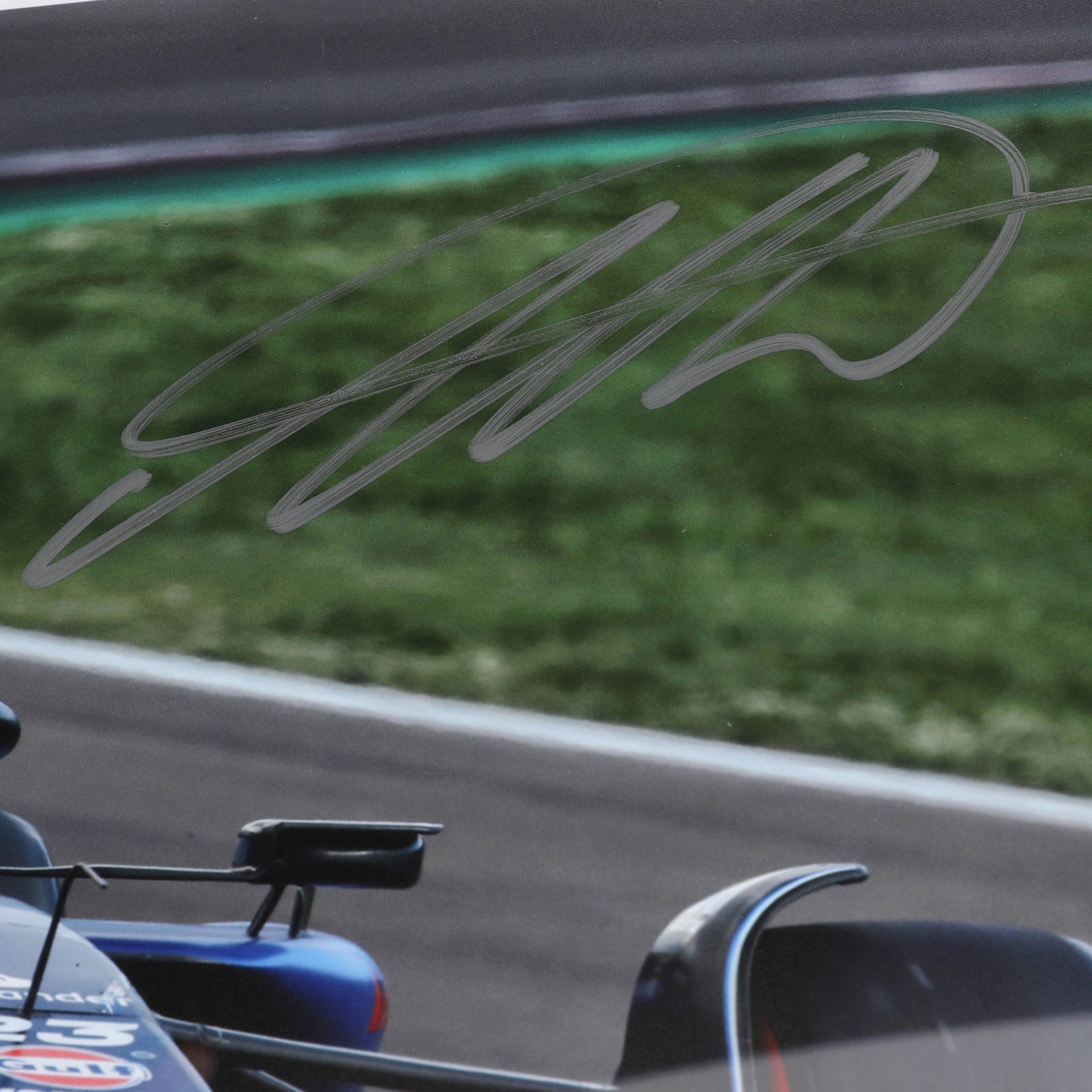 Alex Albon 2025 Atlassian Williams Racing Signed Print - Emilia-Romagna GP