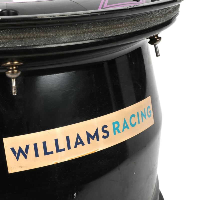 Williams Racing Formula 1 front wheel rim table Alex Albon British Grand Prix memorabilia