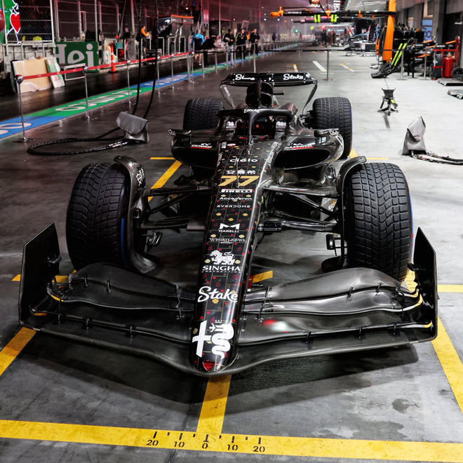 2023 Alfa Romeo F1® Team Stake C43 Official Vegas Livery Show Car