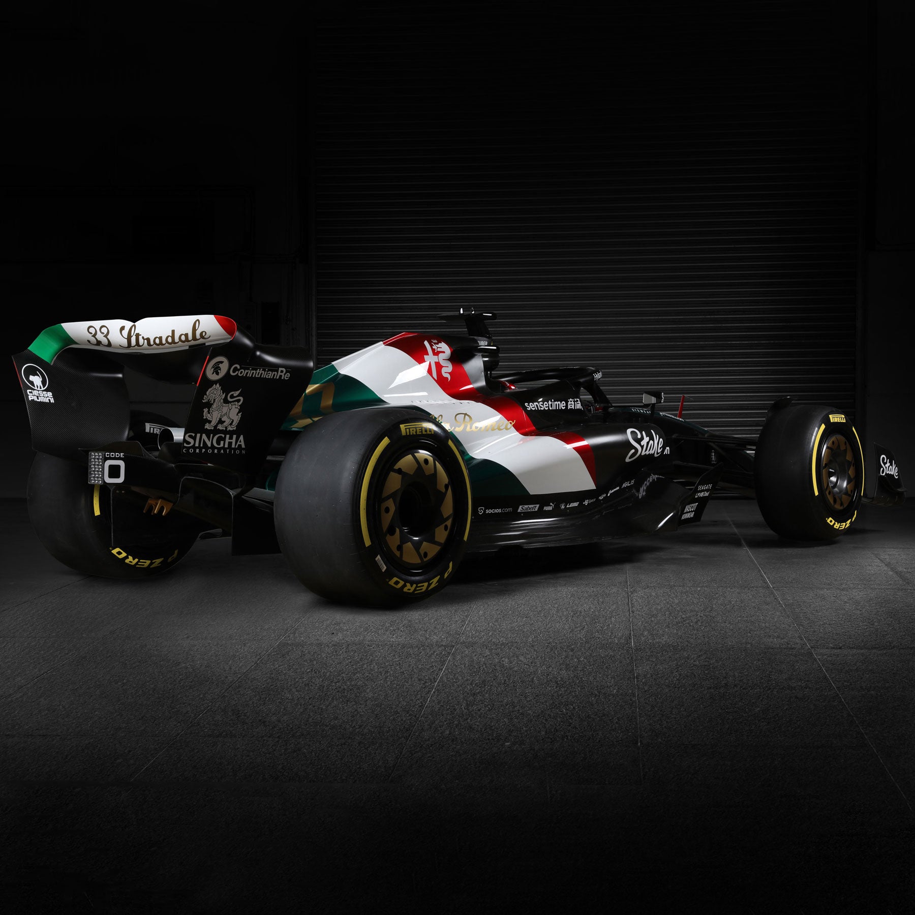 Burago 1/43 Alfa Romeo F1 C43 Stake N.24 Monza - Modello Auto - Foto 2