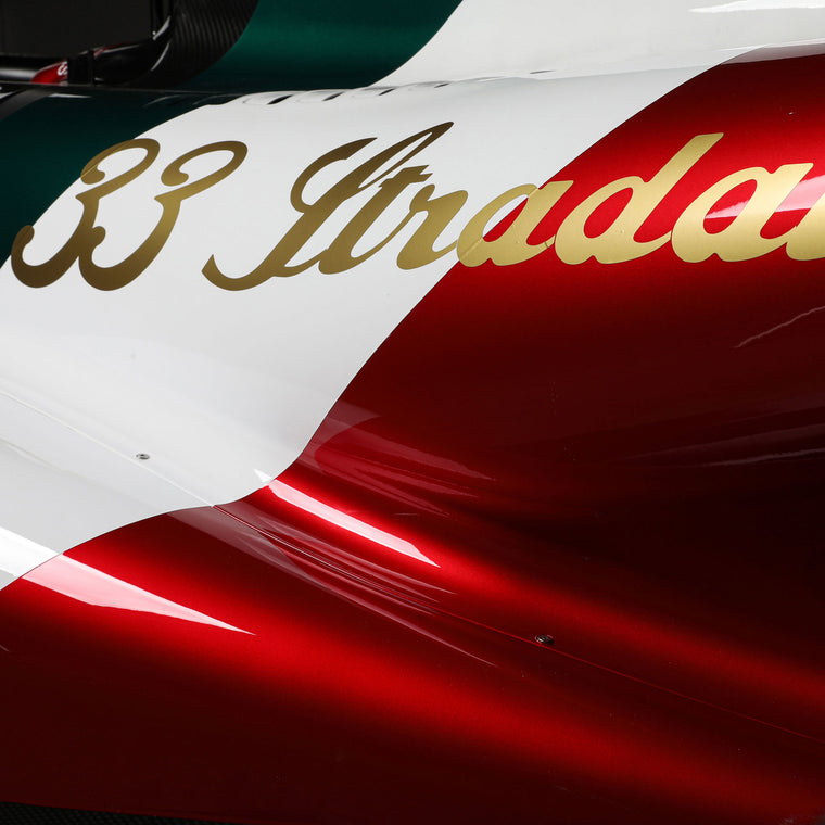 2023 Alfa Romeo C43 Italian Grand Prix Special Edition Formula 1-inspired show car, full-size display vehicle for collectors, events and showroom presentation