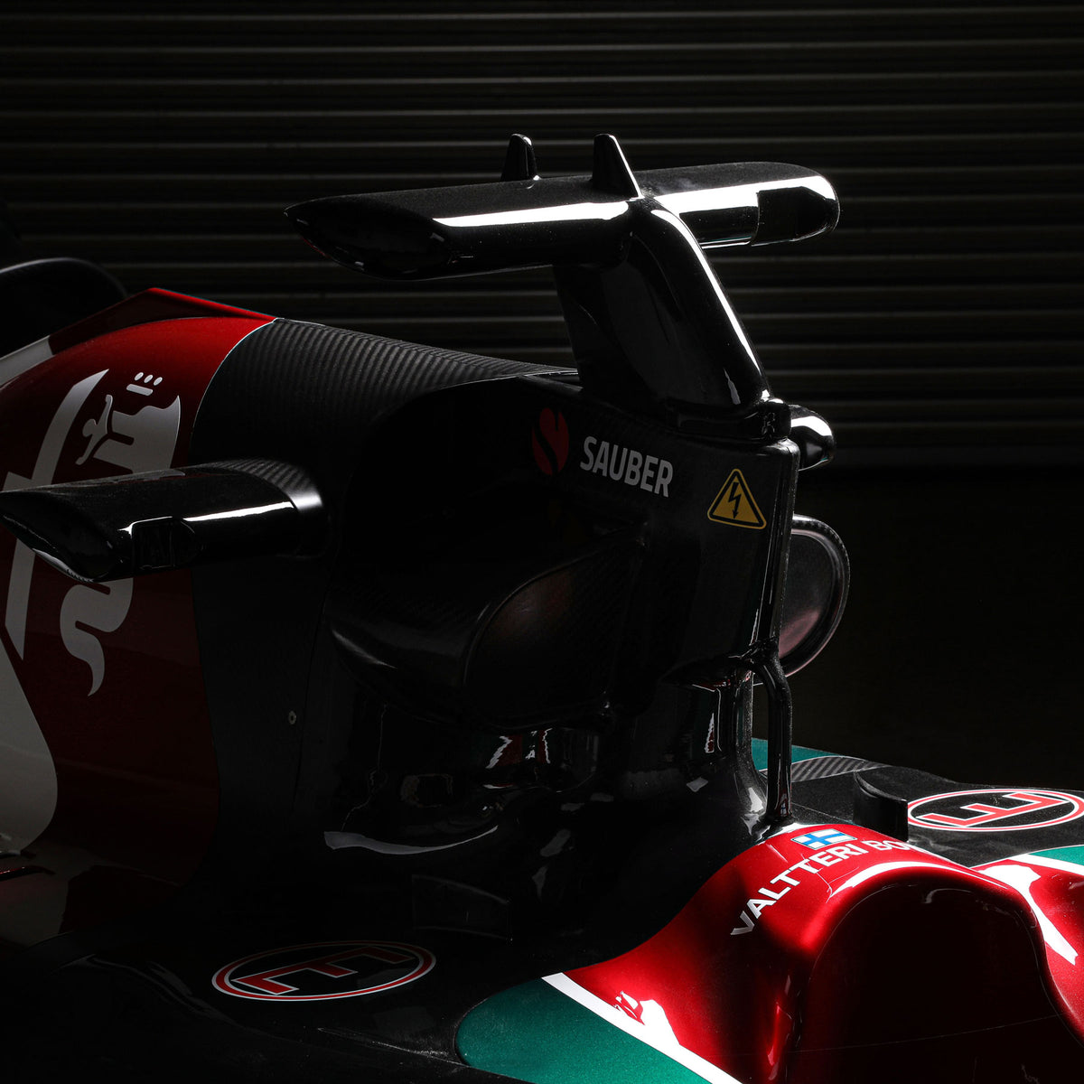 2023 Alfa Romeo C43 Italian Grand Prix Special Edition Formula 1 show car, full-size collector display vehicle inspired by the C43 challenger