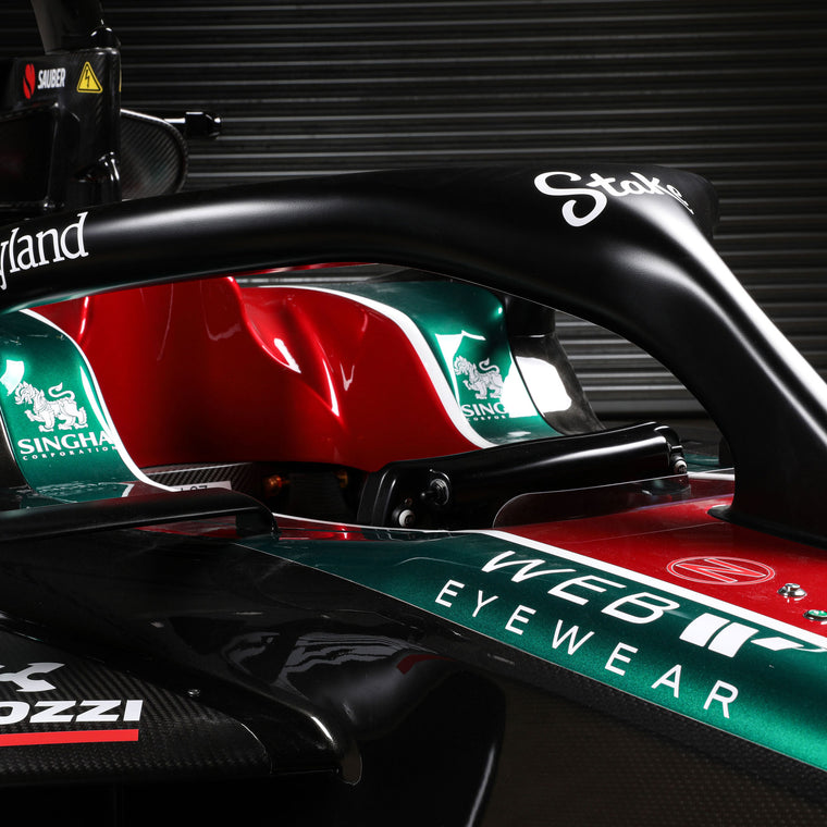 2023 Alfa Romeo C43 Formula 1-inspired show car showcasing the Italian Grand Prix Special Edition livery, full-size collector centrepiece