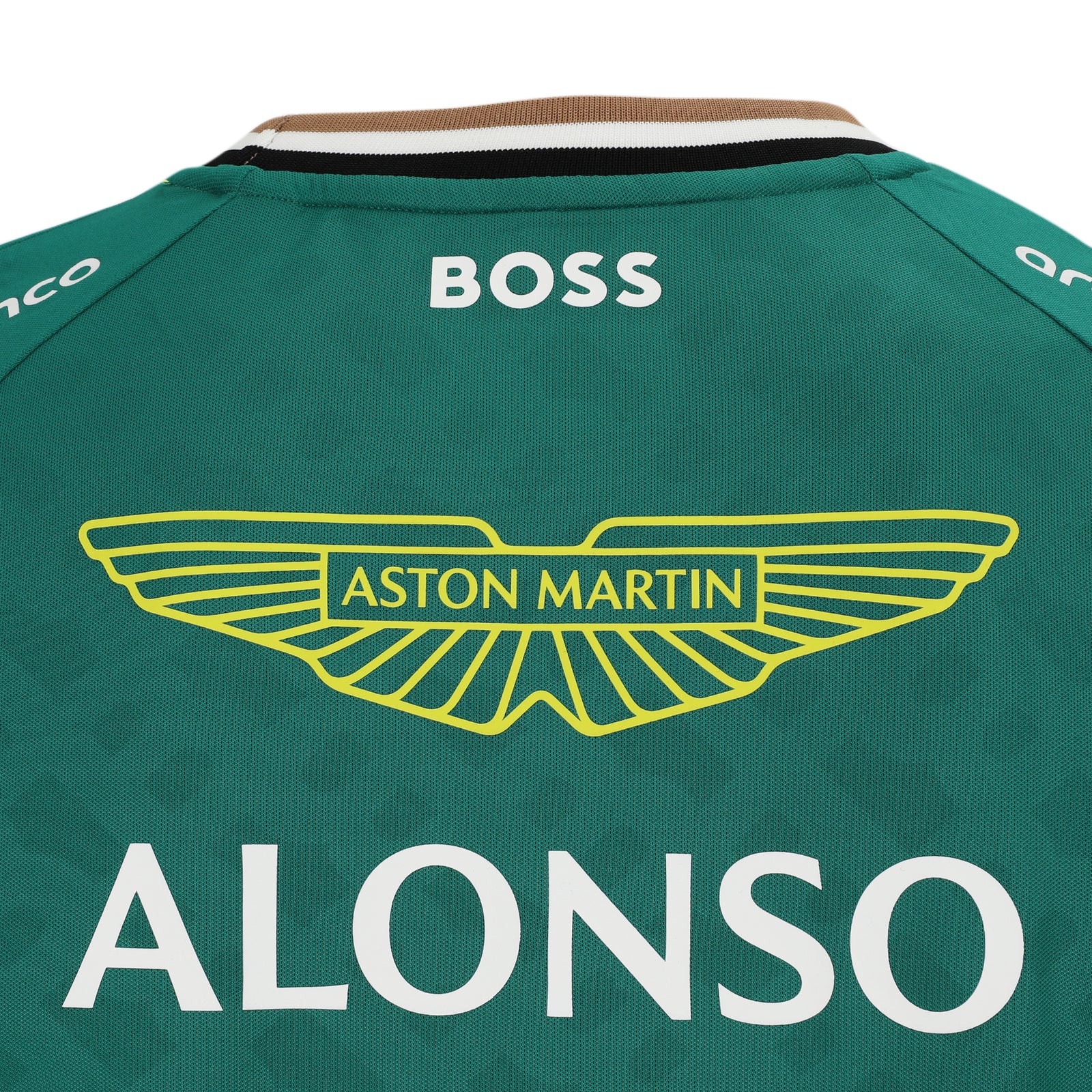 Auction LOT 039 - Fernando Alonso 2024 Aston Martin Aramco Formula One Team Signed Short Sleeve T-Shirt