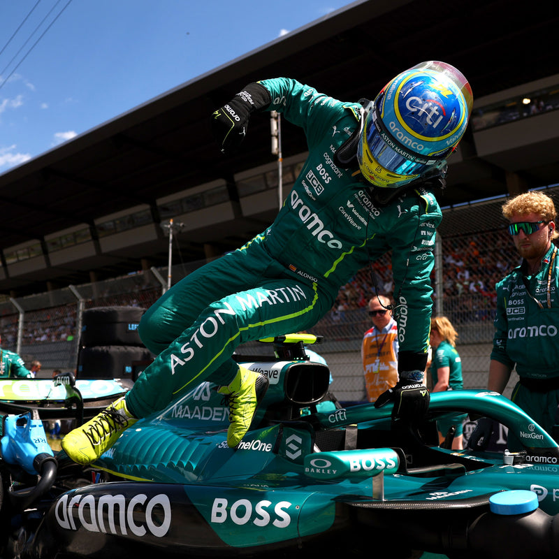 Fernando Alonso Aston Martin Aramco F1 ® Team 2025 Grand Prix Used Race Suit - Austrian GP