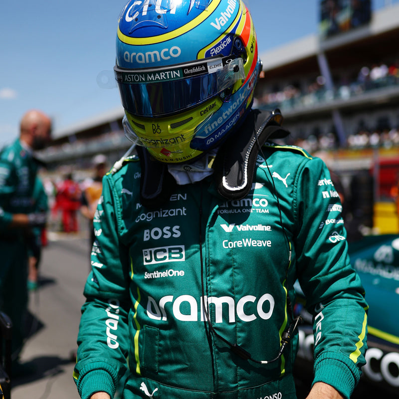 Fernando Alonso Aston Martin Aramco F1 ® Team 2025 Grand Prix Used Race Suit - Canadian GP