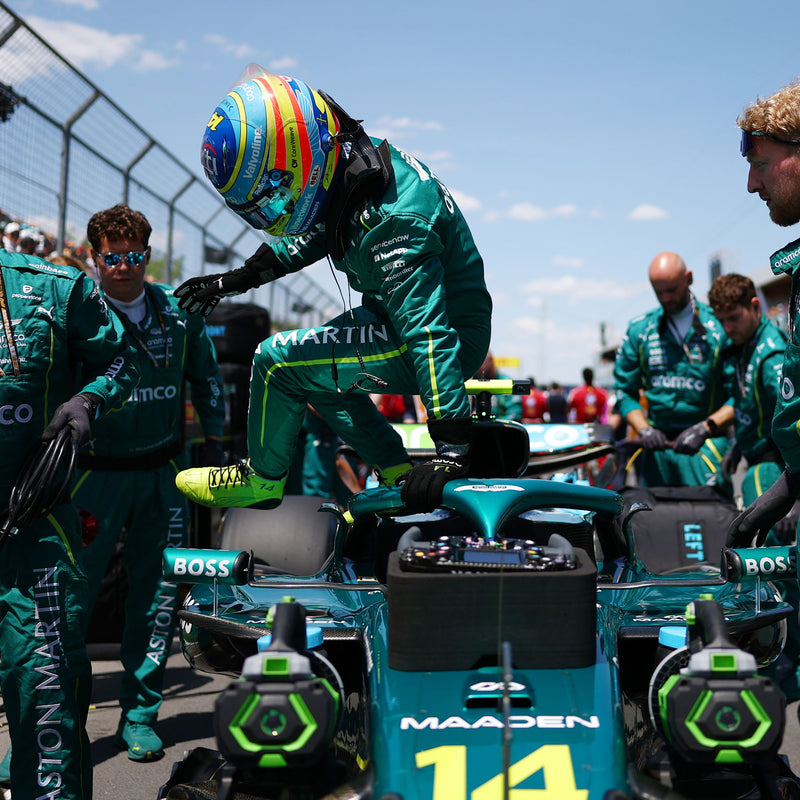 Fernando Alonso Aston Martin Aramco F1 ® Team 2025 Grand Prix Used Race Suit - Canadian GP