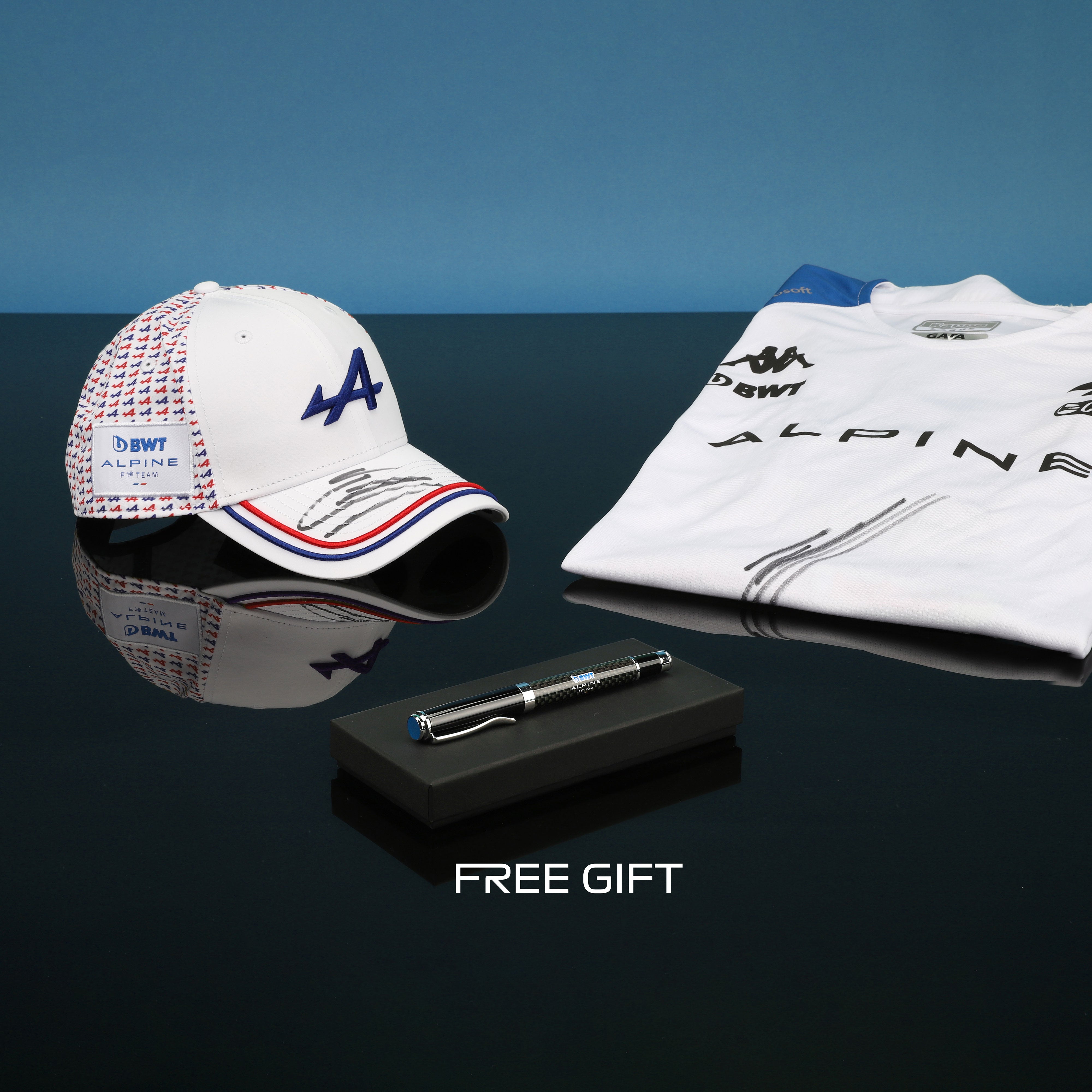 Limited-Edition 2023 BWT Alpine F1 Team Signature Set – Pierre Gasly Edition