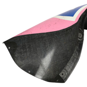 BWT Alpine Formula One Team 2022 left-hand sidepod featuring authentic Formula 1 race-used bodywork and premium motorsport memorabilia