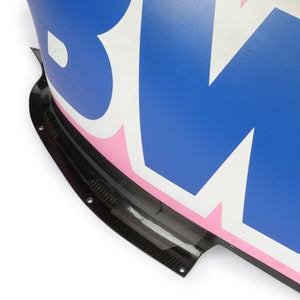 Authentic BWT Alpine Formula One Team 2022 left-hand sidepod, genuine Formula 1 race car bodywork for collector display