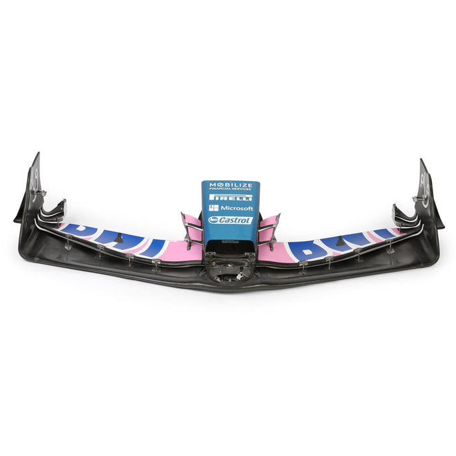 Season Launch LOT 046 - Alpine F1 Team 2023 Used Front Wing Assembly