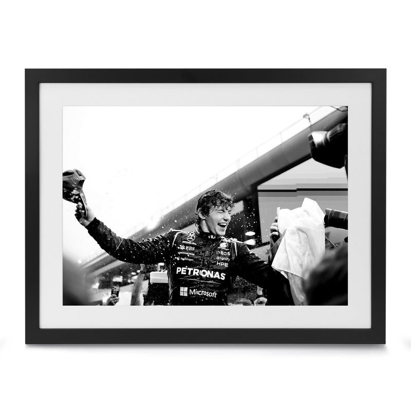 Kimi Antonelli First Win framed photo 2026 Chinese Grand Prix Formula 1 collector memorabilia