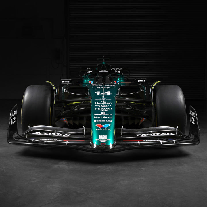 Official Aston Martin Aramco Cognizant Formula One® Team 2023 AMR23 Show Car