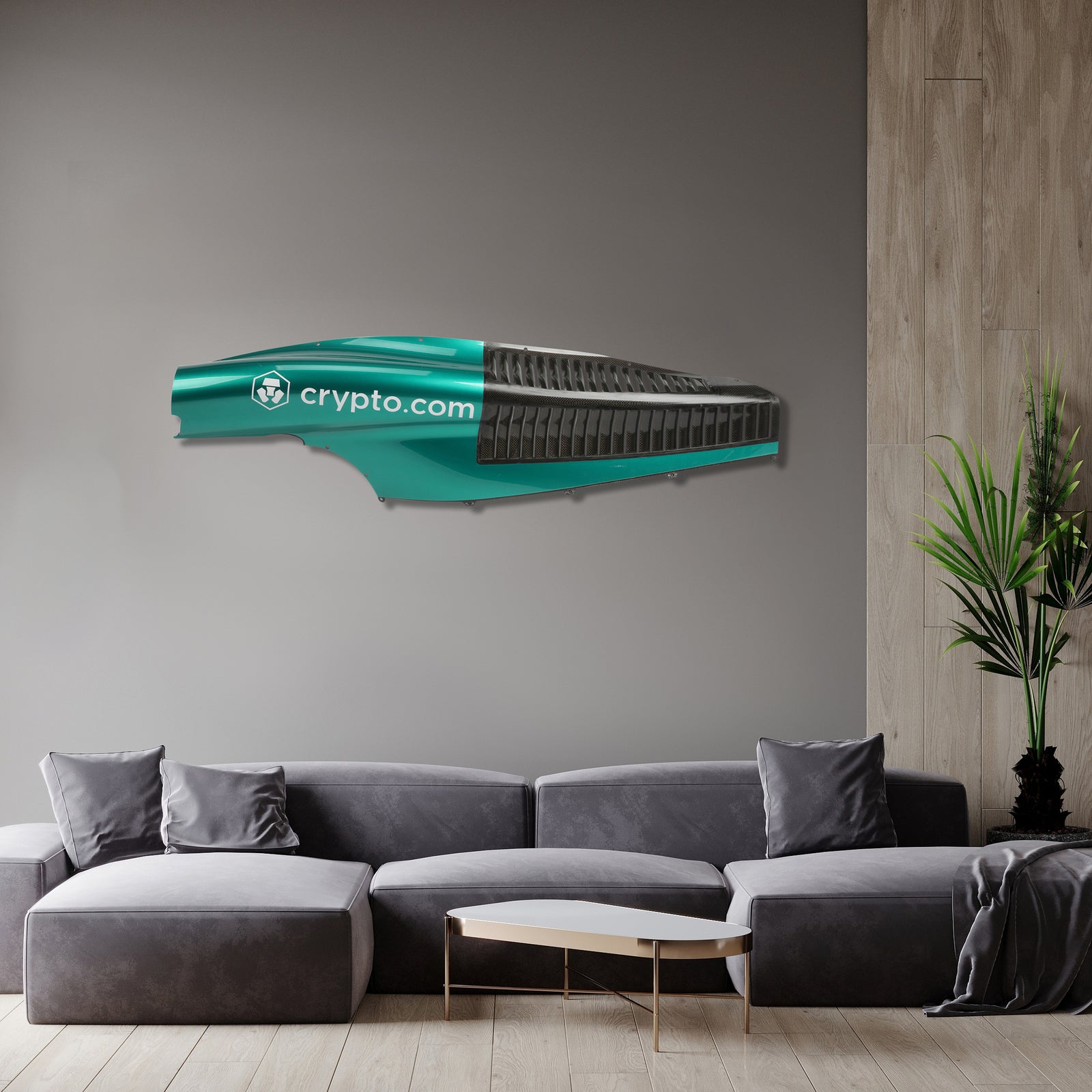 Aston Martin Aramco F1® Team 2023 Right-hand Engine Cover Louvre Panel