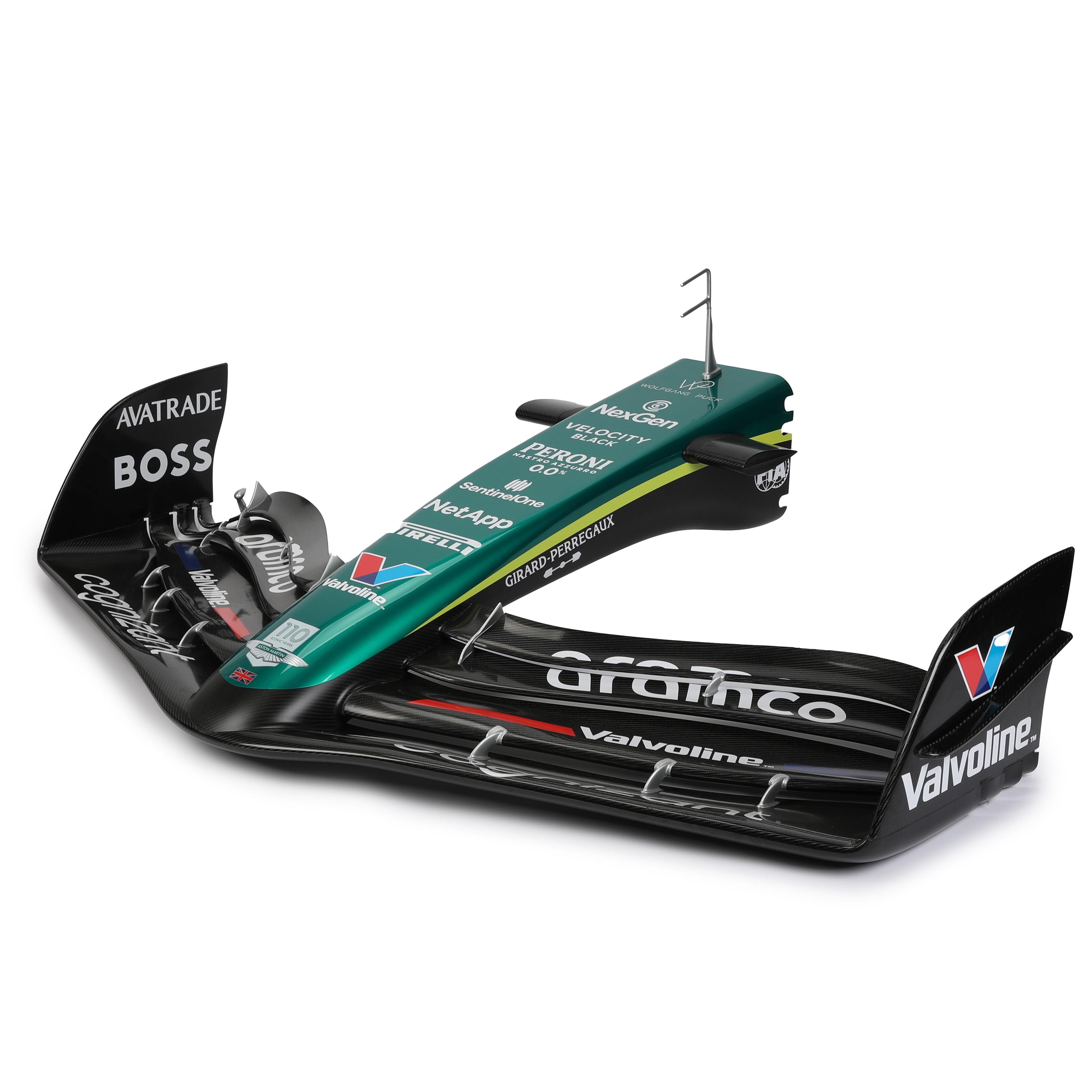 Aston Martin Aramco Cognizant F1 Team 2023 Official Replica Front Wing & Nose