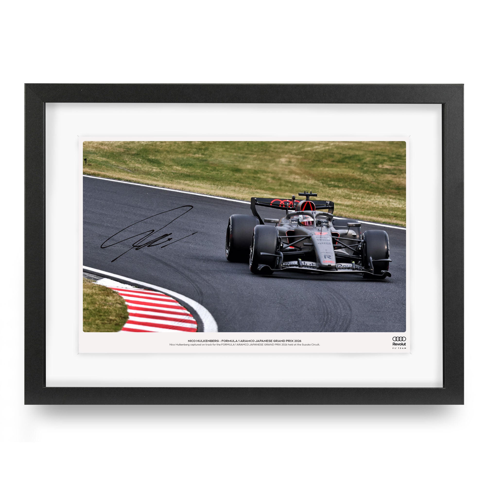 Nico Hülkenberg 2026 Audi Revolut Team Signed Photo Japanese GP