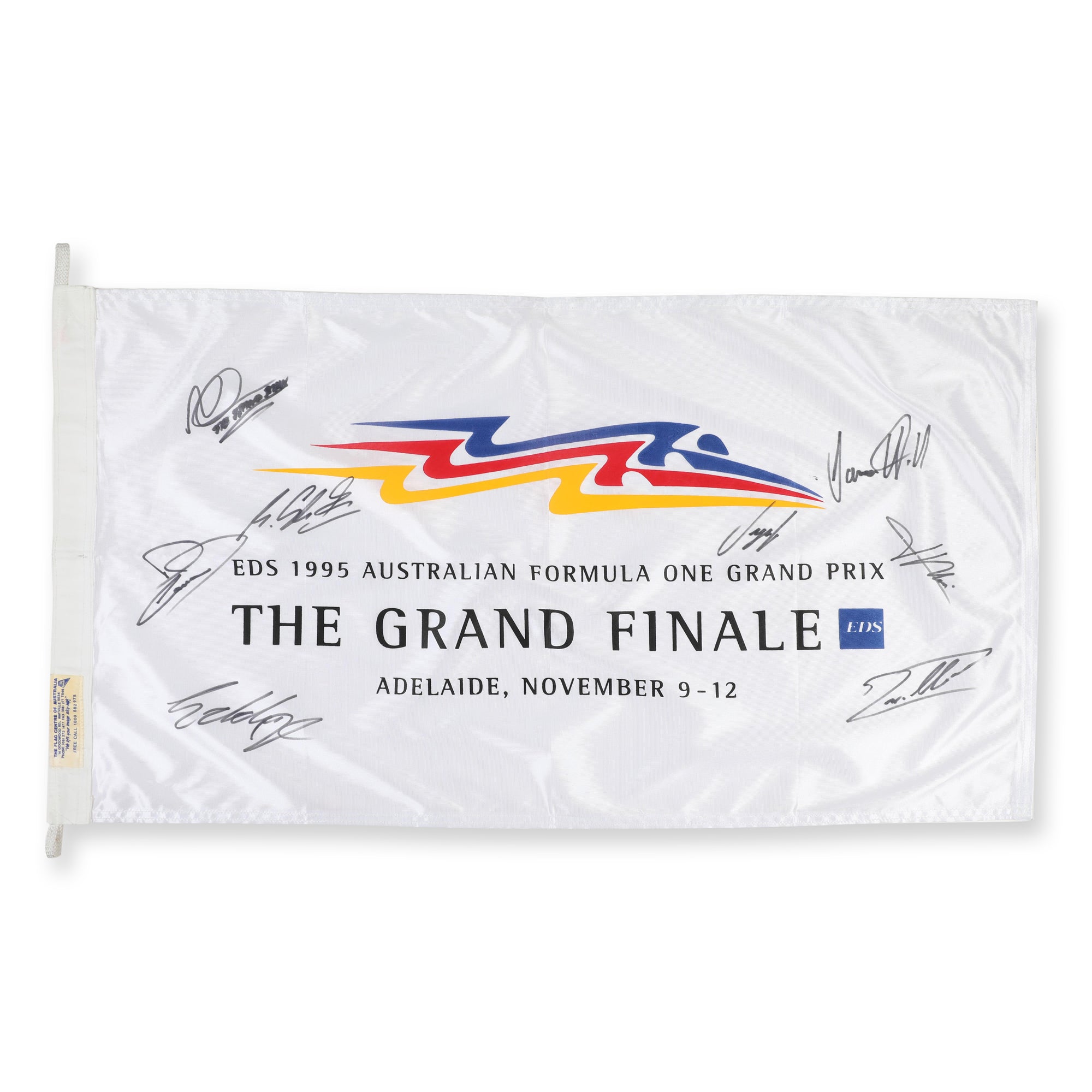 Australia 1995 Multi Signed Flag