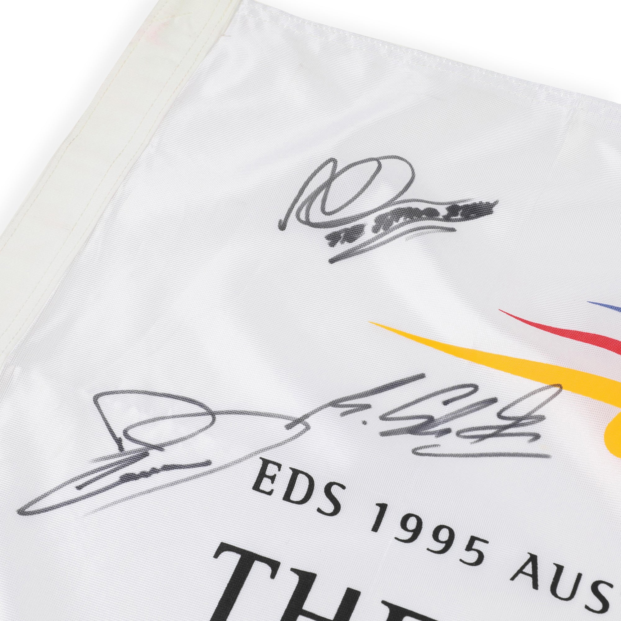 Australia 1995 Multi Signed Flag