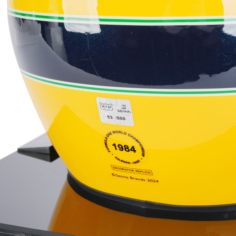 Officially Licensed Ayrton Senna 1984 F1® Replica Helmet