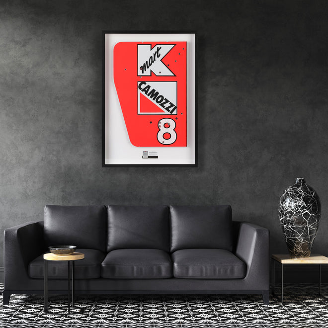 Ayrton Senna 1993 Grand Prix Used McLaren Lefthand Rear Wing Endplate - MK.1 R1 8A-0915D #8