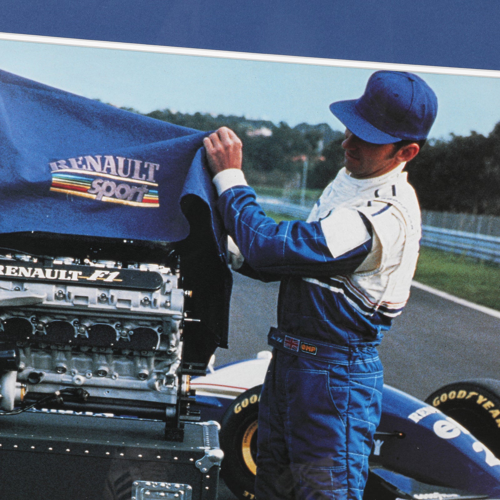 Season Launch LOT 414 - Ayrton Senna 1994 Williams Poster - Signed