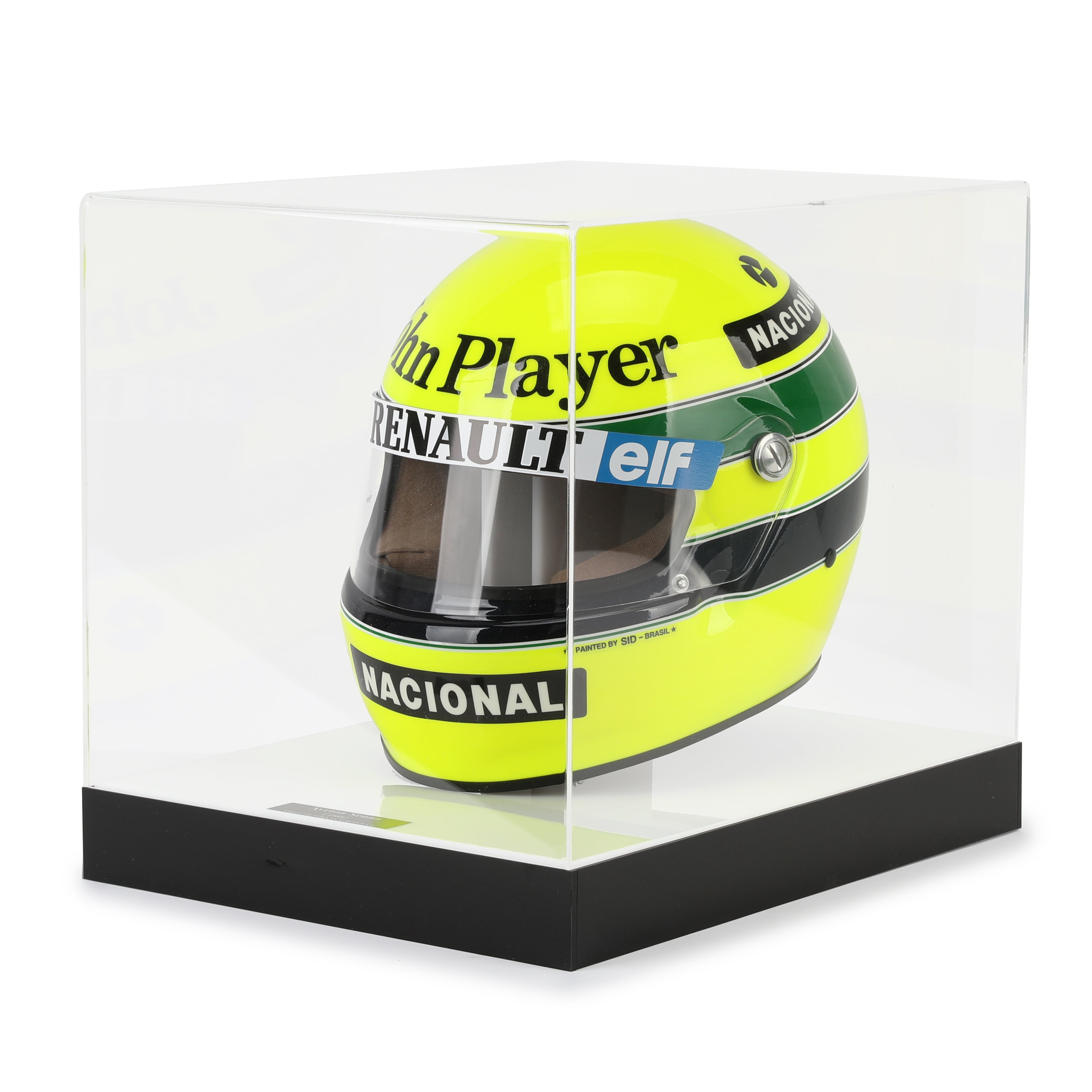 Austin Auction LOT 035 Ayrton Senna 1985 Replica Helmet