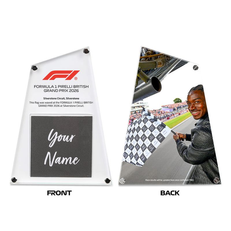 British GP 2026 - Personalised F1® Flag