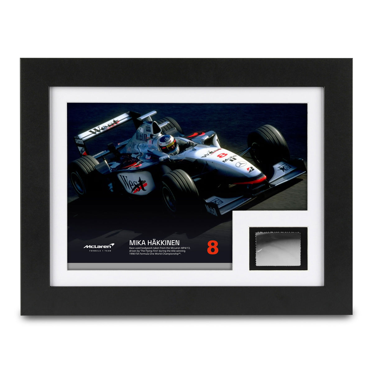 Mika Häkkinen 1998 Bodywork & Photo - Championship Edition – F1 Authentics
