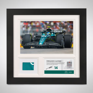 LOT 069 - Fernando Alonso 2023 Bodywork & Photo – Canadian GP