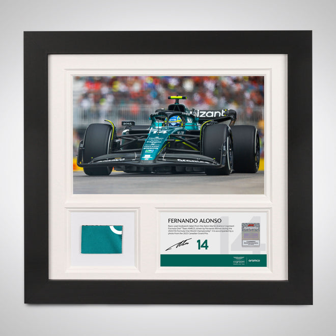 LOT 069 - Fernando Alonso 2023 Bodywork & Photo – Canadian GP