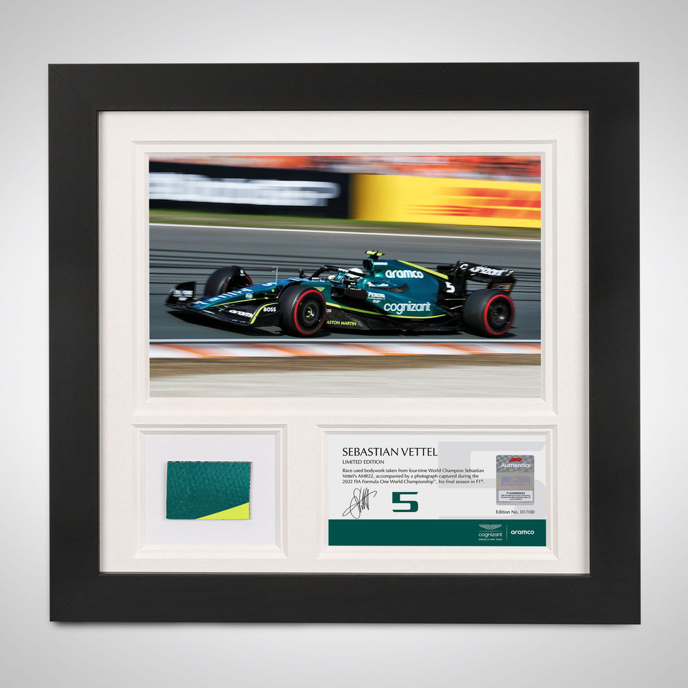 Sebastian Vettel F1® Memorabilia | Replica & Race Used Merch | F1 ...