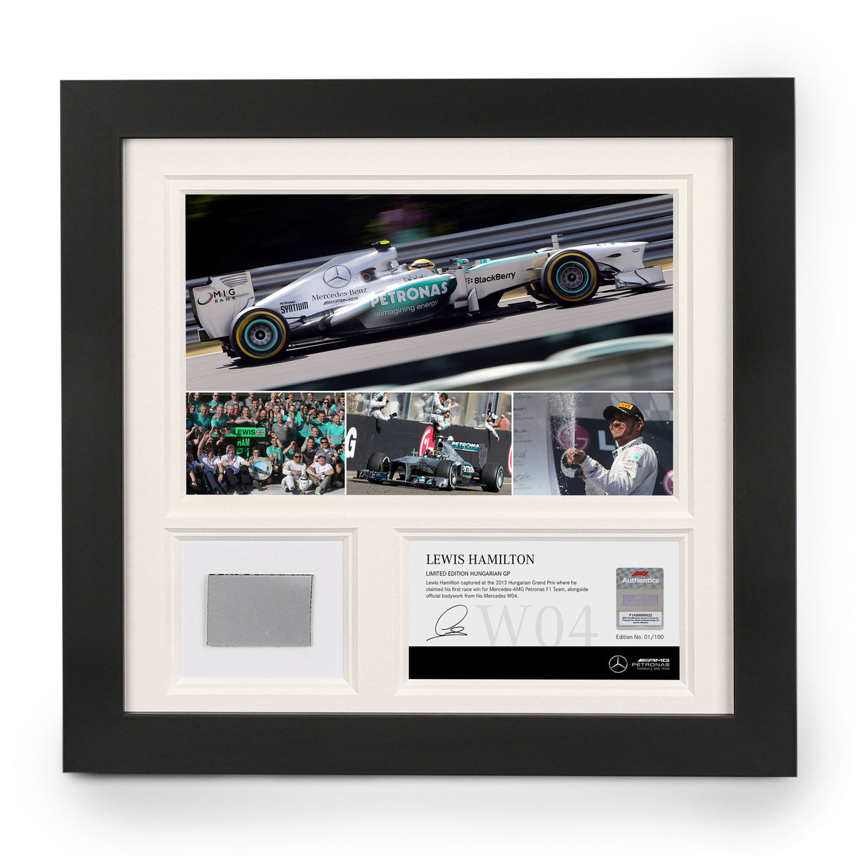 Lewis Hamilton F1® Memorabilia | Replica & Race Used Merch | F1 Authentics