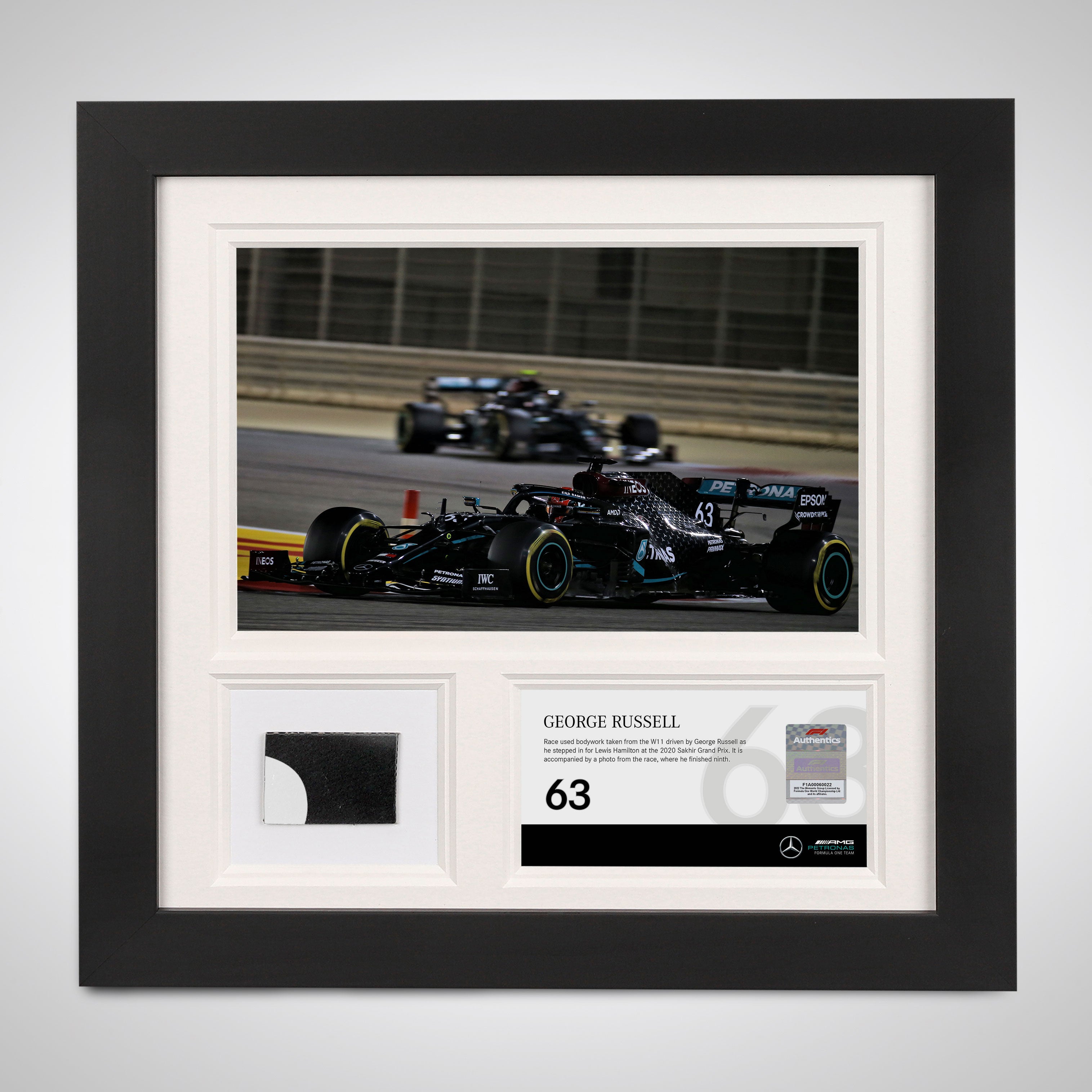George Russell 2020 Bodywork & Photo – Sakhir GP