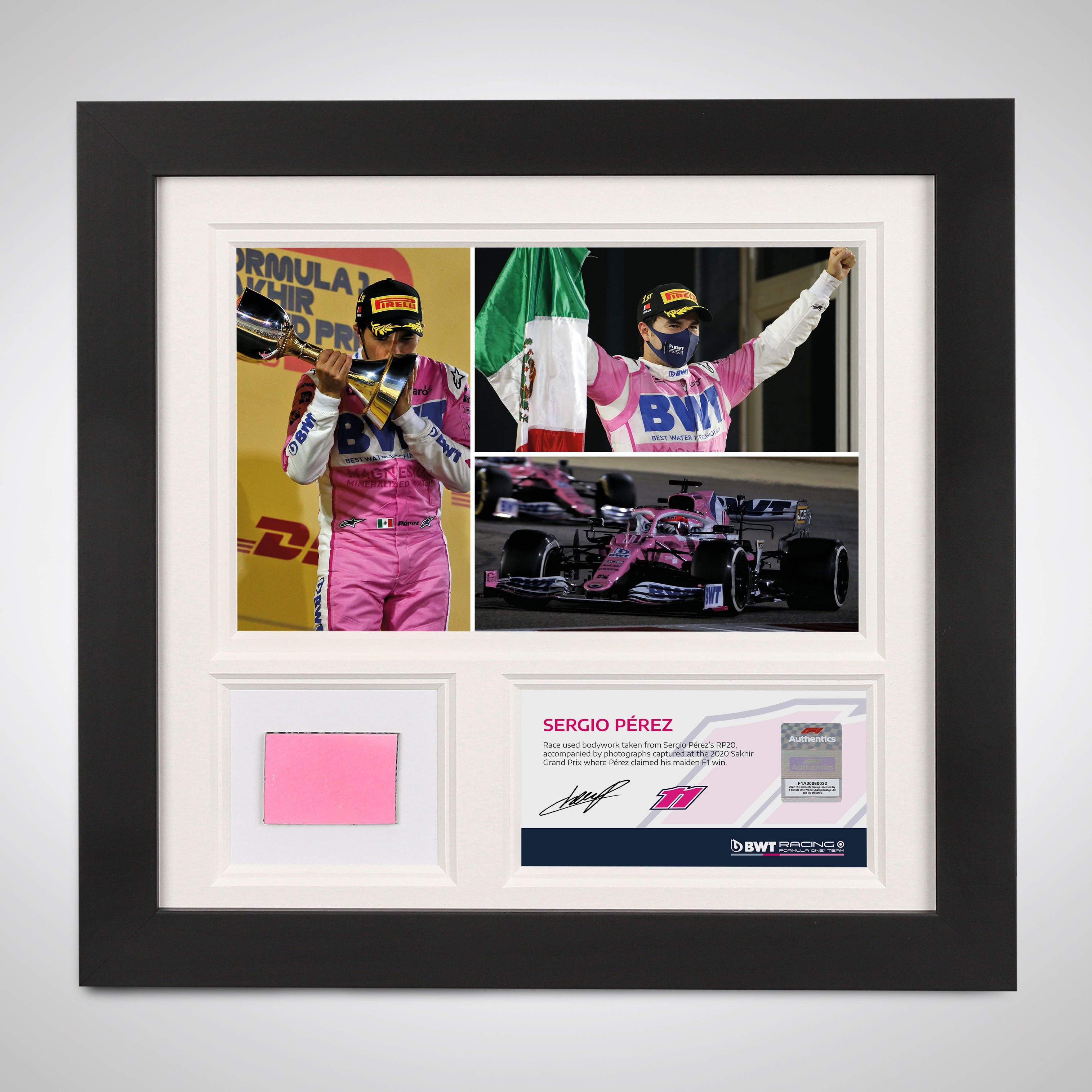 Sergio Pérez 2020 Bodywork & Photo – Sakhir GP
